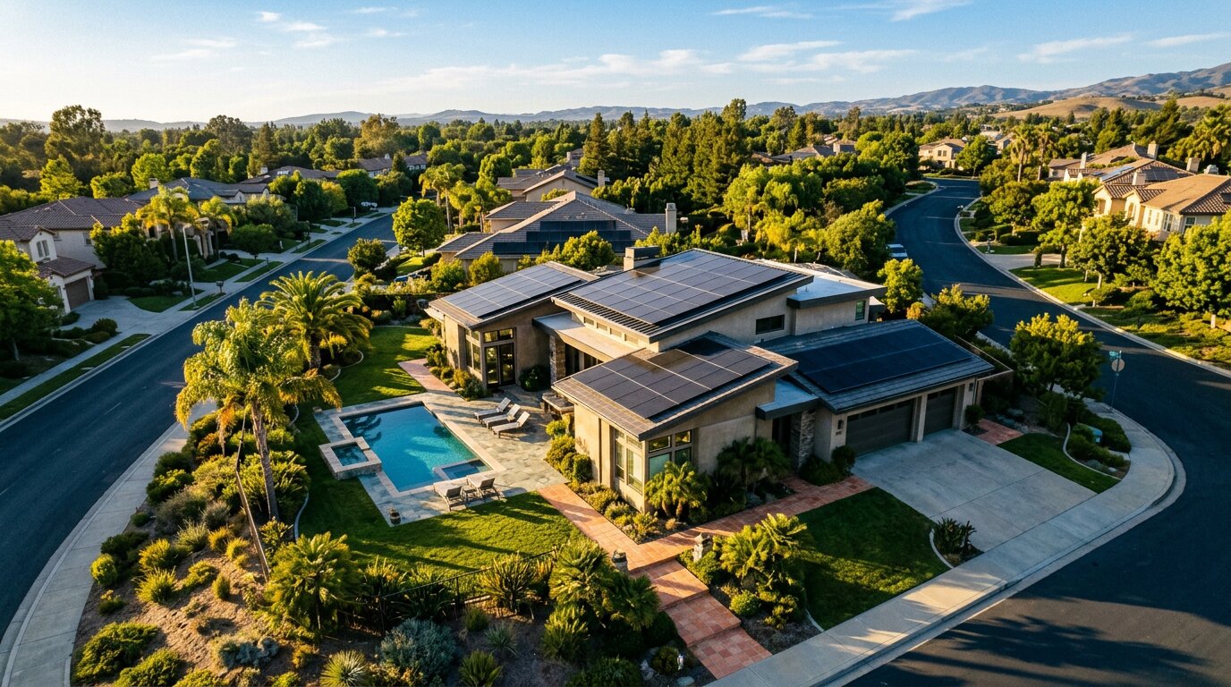 The Impact Solar Panels Can Have on California Property Values